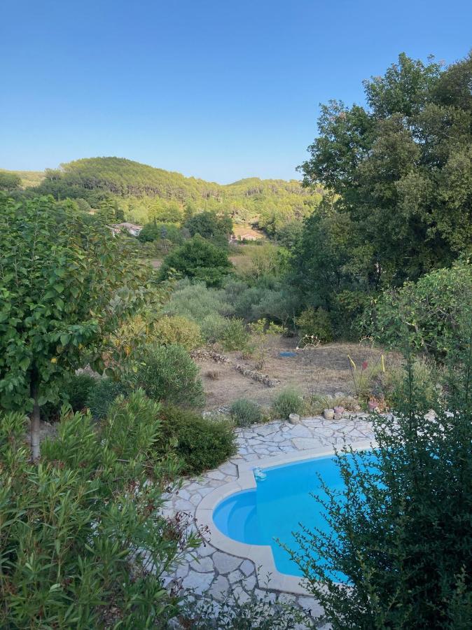 La Parenthese Du Var - Gite Avec Grande Terrasse Vue Sur Piscine Saint-Antonin-du-Var Exterior foto