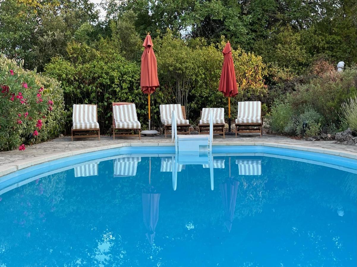 La Parenthese Du Var - Gite Avec Grande Terrasse Vue Sur Piscine Saint-Antonin-du-Var Exterior foto